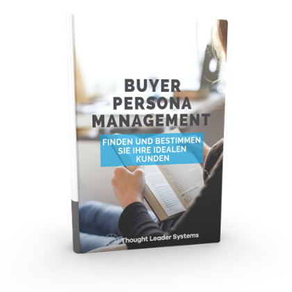 Buyer Persona Management eBook cover